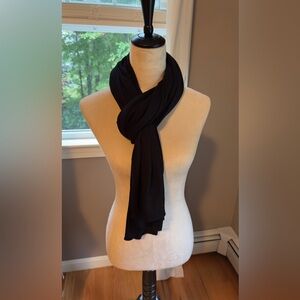J. Jill ultra-luxe silk blend three-way scarf, ruana and shawl